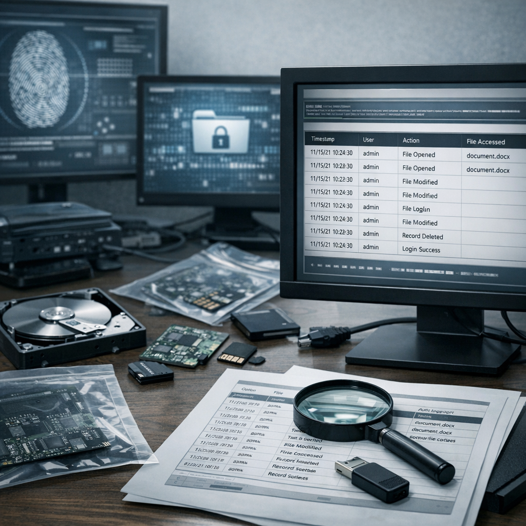 audit trails electronic illustration for Understanding Audit Trails in Electronic Evidence